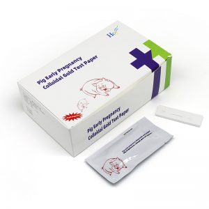 Pig Pregnancy Test Strip  (Urine Test):  Colloidal Gold