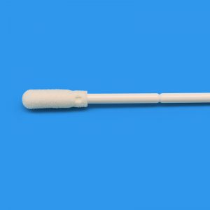 Polyurethane Foam Swab, Sponge Swab: 80mm (with breakpoint)