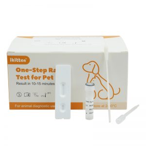 Feline Panleukopenia Virus Antigen Test Kit (FPV-Ag): colloidal gold