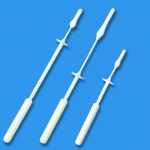 Nasal SwabFlocked Nasal Swab With Stopper, Nylon Mid-Turbinate Swab