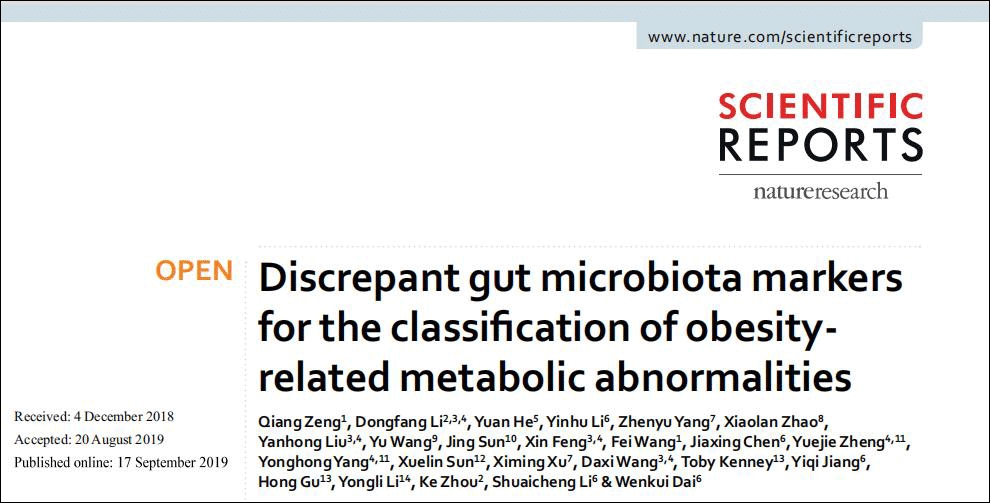 Nature Scientific Reports