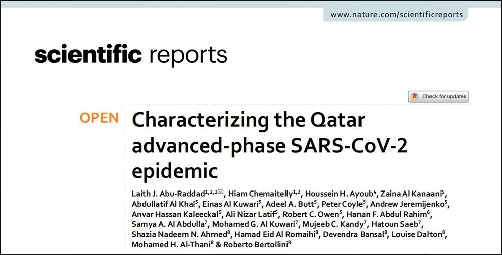 Nature Scientific Reports