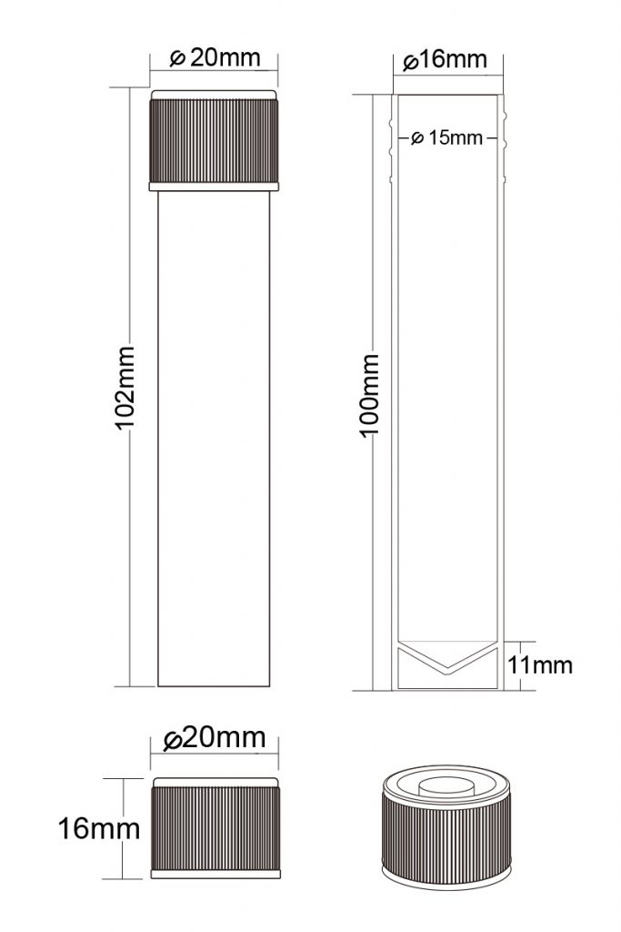 Viral Transport Medium Tube