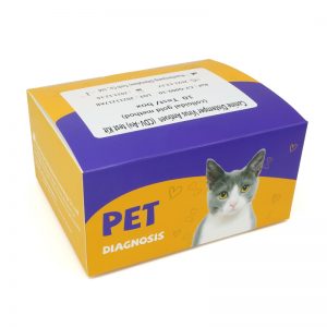 Kit de test d'antigène de calicivirus félin (FCV-Ag) : or colloïdal Kit de test d'antigène de calicivirus félin (FCV-Ag) : or colloïdal