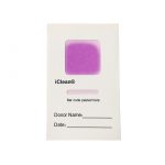 Oral cell collection card indicator type