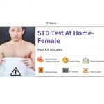 HCY Home STD Test Kit for Women with DNA Sample Collection