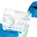 Polyester Non-Woven CY-716B Large Cleaning Validation Swab, Non-Sterile