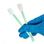 Polyester Non-Woven CY-716B Large Cleaning Validation Swab, Non-Sterile