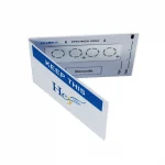 Foldable Dried Blood Spot Collection Card with Protective Cover