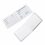 Poultry Blood Collection Card