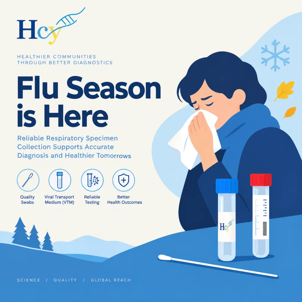 2026–2027 Flu Season: Early Trends and Why Respiratory Sample Quality Matters